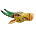 Wooden Cow head Wall Hanging