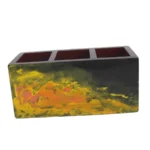 Mango Wood hand Painted Knifes/ Spoon Holder