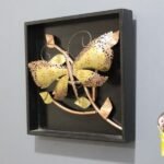 Gold Metal Butterfly Wall Decor For Kids Room And Living Room Decoration - Image 3