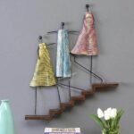 Metal Wall Decoration Multicolor 3 Beautiful Lady Own Style