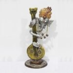 Antique Metal Ganesha Showpiece For Living Room Bedroom, Office, Table Decor & for Gifting Purpose - Image 2