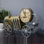 Antique Engine Clock Center Table Showpiece Art Designs for Home & Table Decor - Image 2