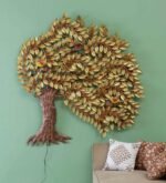 Metal Antique Gold & Copper Led Christmas Tree Office & Living Room - Image 3