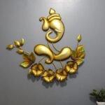Metal Lord Ganpati Showpiece Ganpati Murti Idol Office Decoration - Image 5